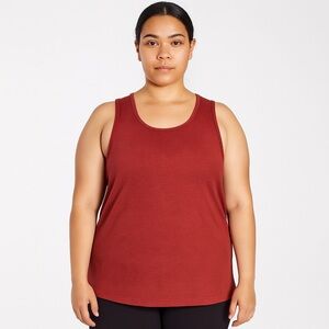 lululemon athletica Red Tank Top